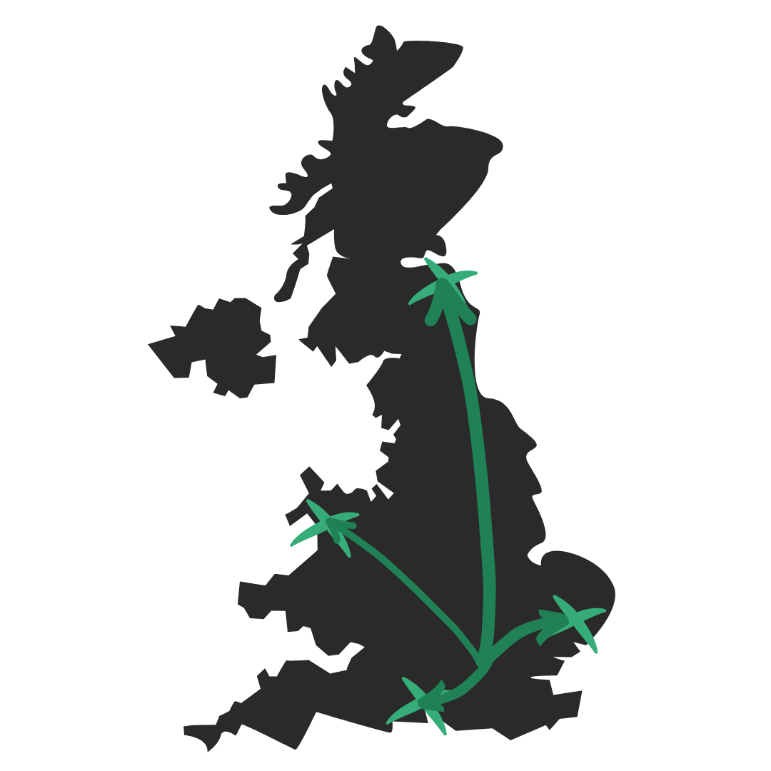 Map of United Kingdom